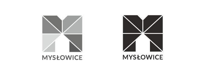 myslowice-logo-monochromatyczne