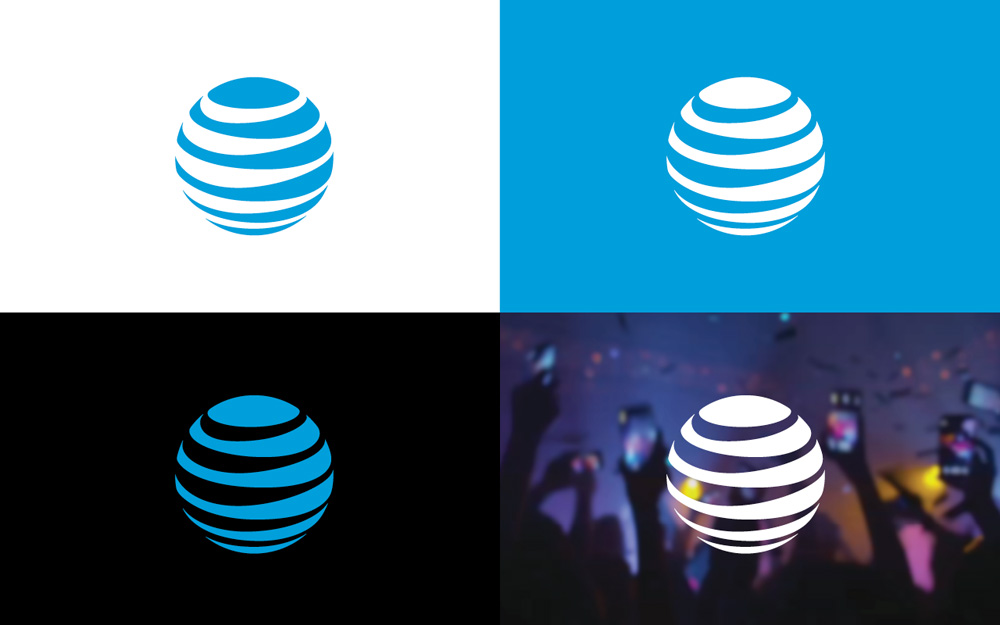 Warianty symbolu AT&T