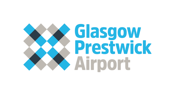 Nowe logo Glasgow Prestwick Airport