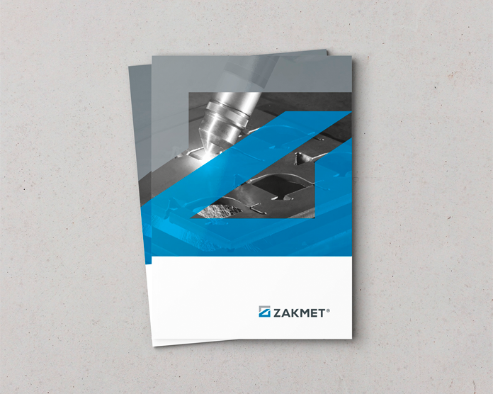 Nowe logo Zakmet - rebranding i nowy folder