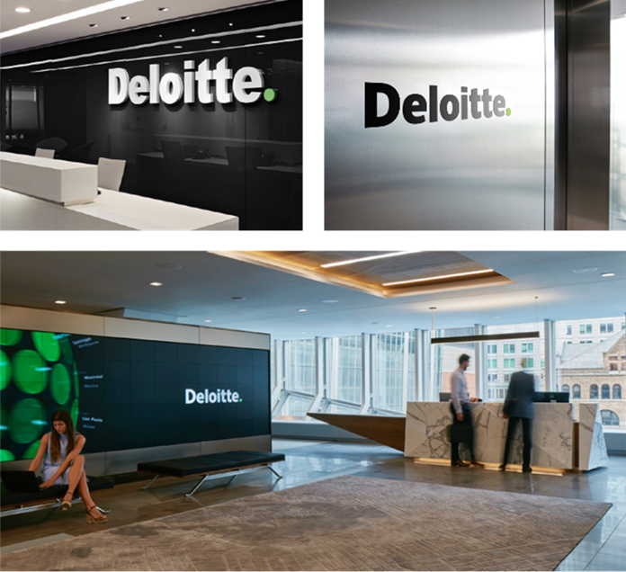Wystrój wnętrz Deloitte