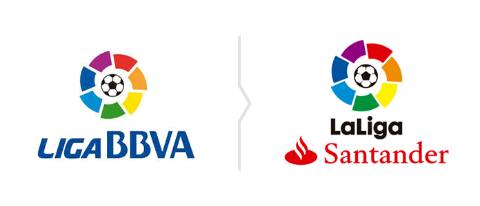 Liga BBVA rebranding LaLiga