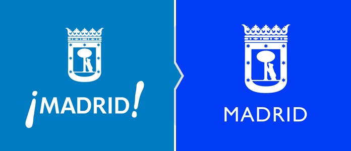 Rebranding lifting logo Madrid