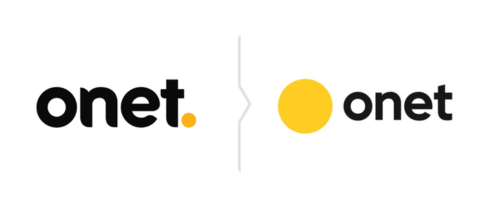 Rebranding Onet zmienia logo