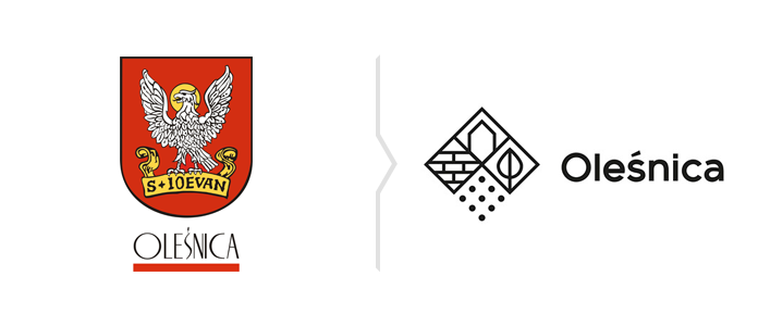 Oleśnica zmienia logo - rebranding