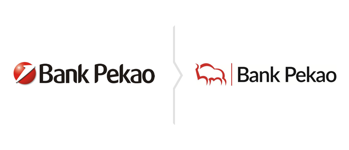Rebranding Banku Pekao - nowe logo