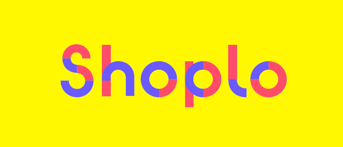 Nowe logo Shoplo na żółtym tle