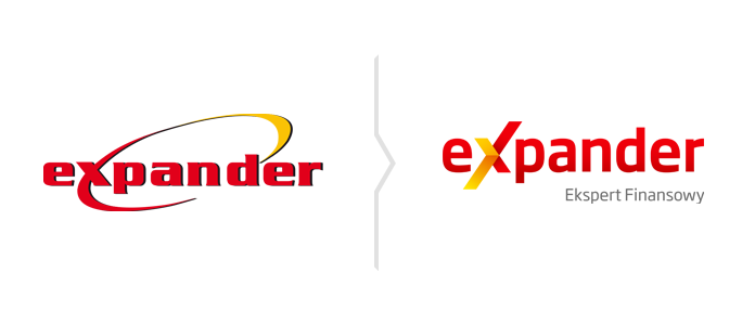Stare i nowe logo Expander - rebranding