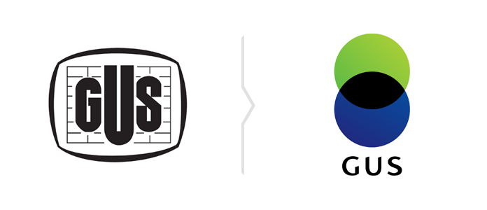 GUS zmienia logo - nowy znak GUS