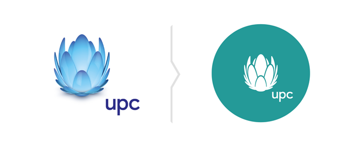 UPC rebranding - Stare i nowe logo firmy