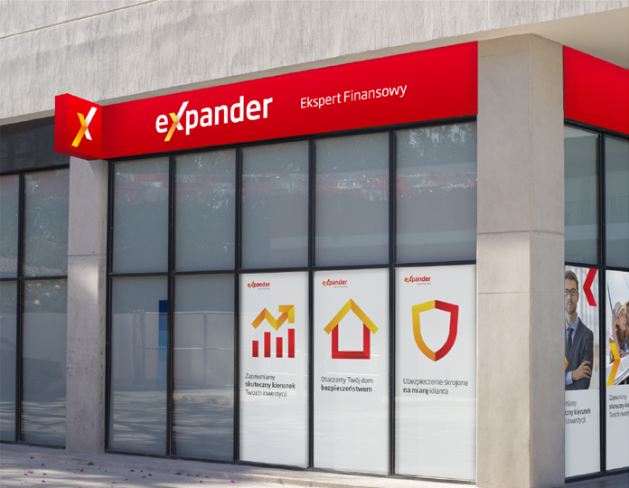 Nowa placówka Expander - nowe logo