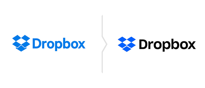 Dropbox - rebranding 2017