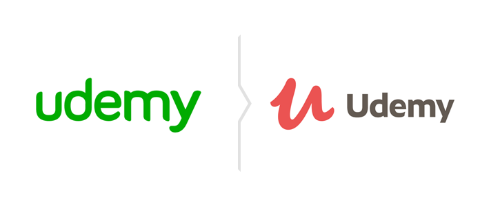 Rebranding Udemy - nowe logo