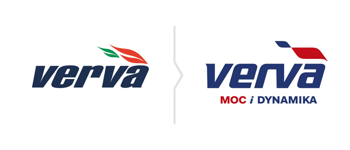 Lifting marki Verva - nowe logo