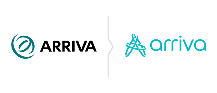 Rebranding Arriva - nowe logo marki