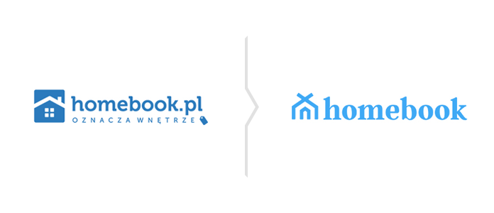 Homebbok rebranding - stare i nowe logo