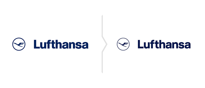 Zmiana logo Lufthansy - lifting