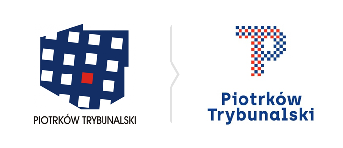 Rebranding Piotrkowa Trybunalskiego - nowe i stare logo
