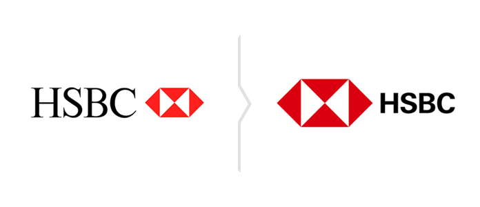 Rebranding HSBC nowe logo