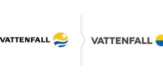 Rebranding Vattenfall - nowe logo