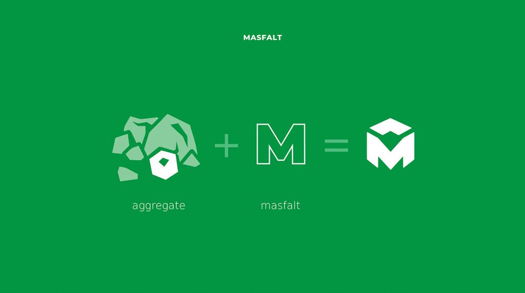 Symbolika nowego logo Masfalt