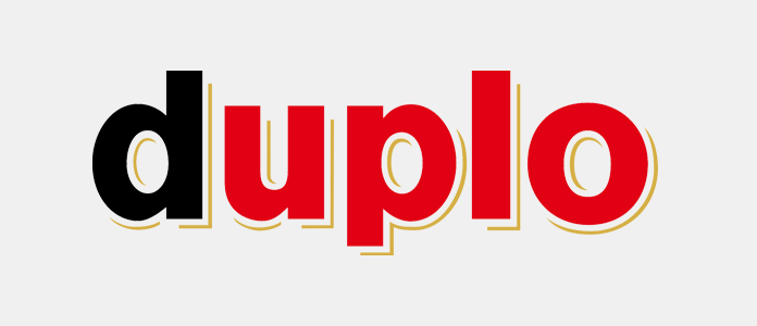 Logo batonów Duplo