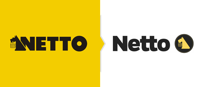 Rebranding sklepów Netto - nowe logo