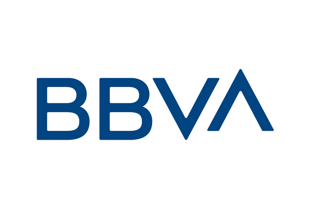 Nowe logo hiszpańskiego banku BBVA