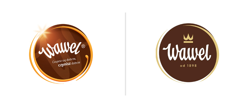 Zmiana logo marki Wawel