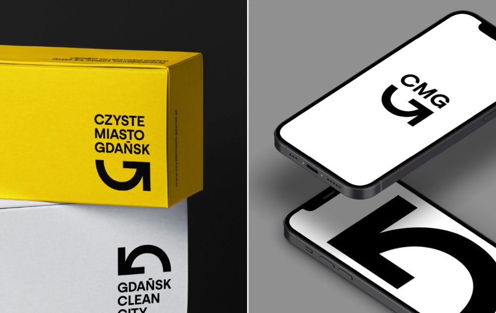 Wizualizacja nowego logo Czystego Miasta Gdańska