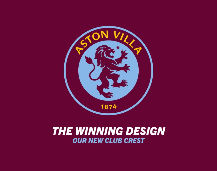 Nowe logo Aston Villa od 2023 roku