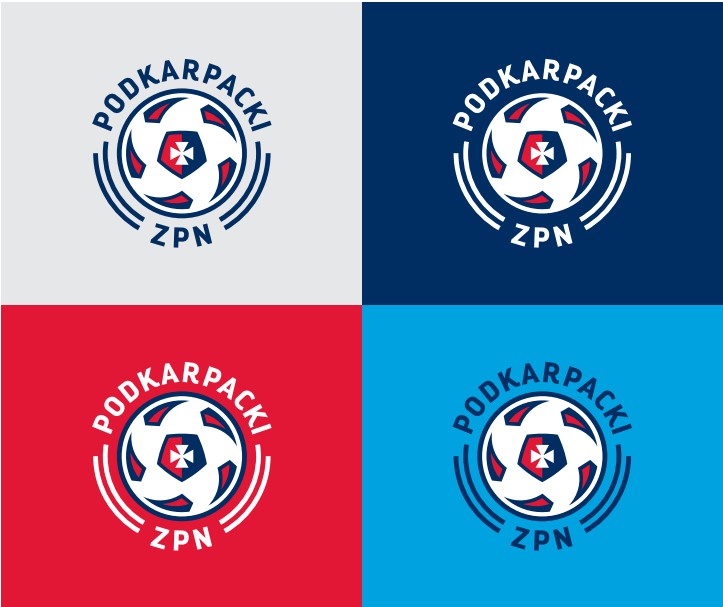 Warianty nowego logo Podkarpackiego ZPN