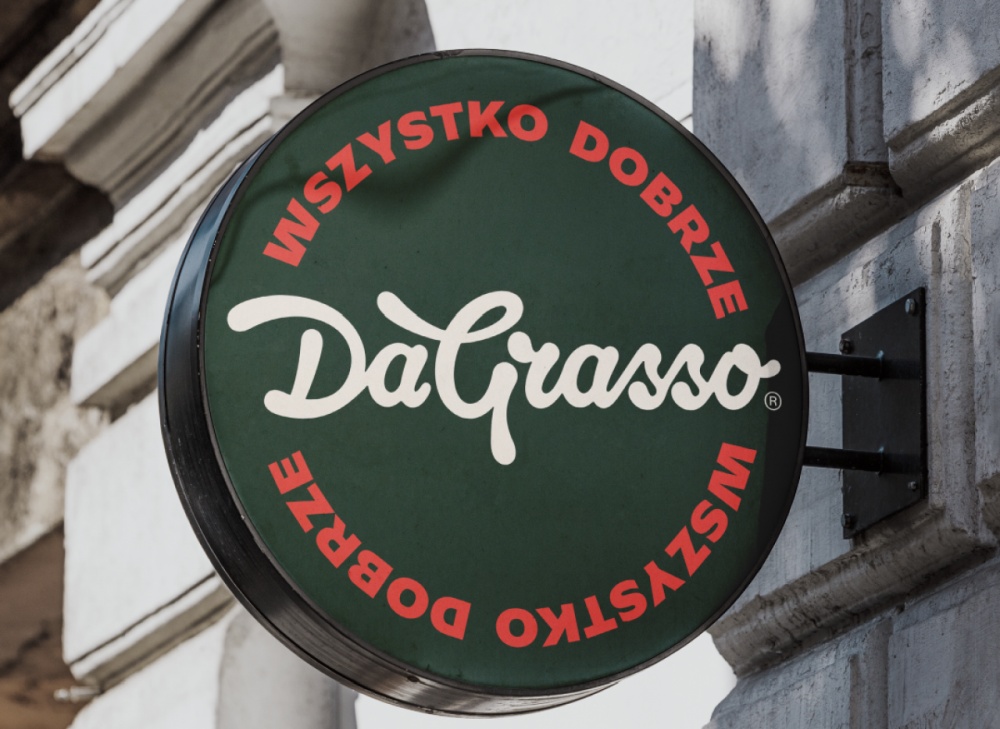 Nowe logo Da Grasso 2024