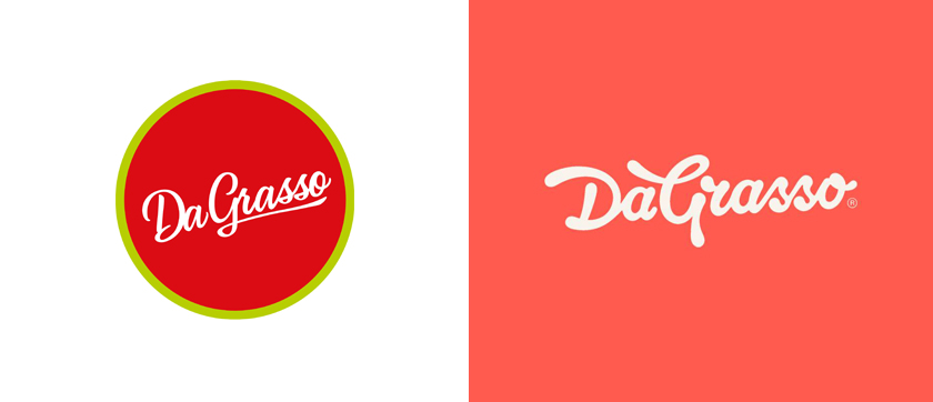 Nowe logo Da Grasso - rebranding