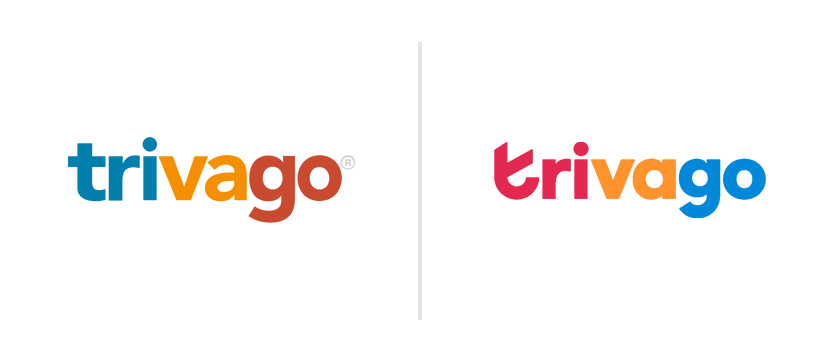 Rebranding trivago - nowe logo