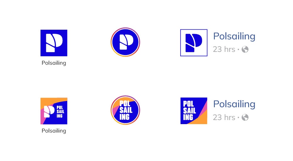 Nowe logo PGE PolSailing - rebranding 2024