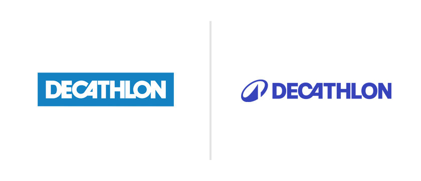 Decathlon nowe logo - rebranding 2024