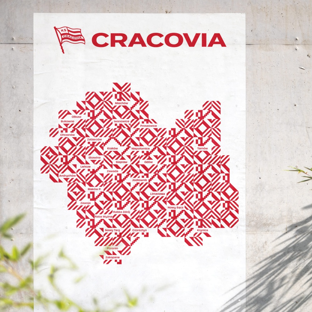Nowe logo Cracovia 2024